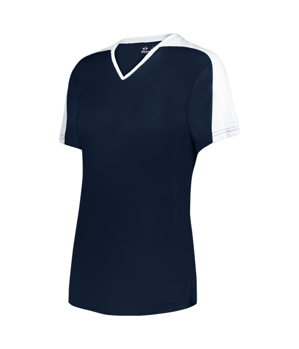 GIRLS V-NECK SOFTBALL JERSEY - MOISTURE-WICKING