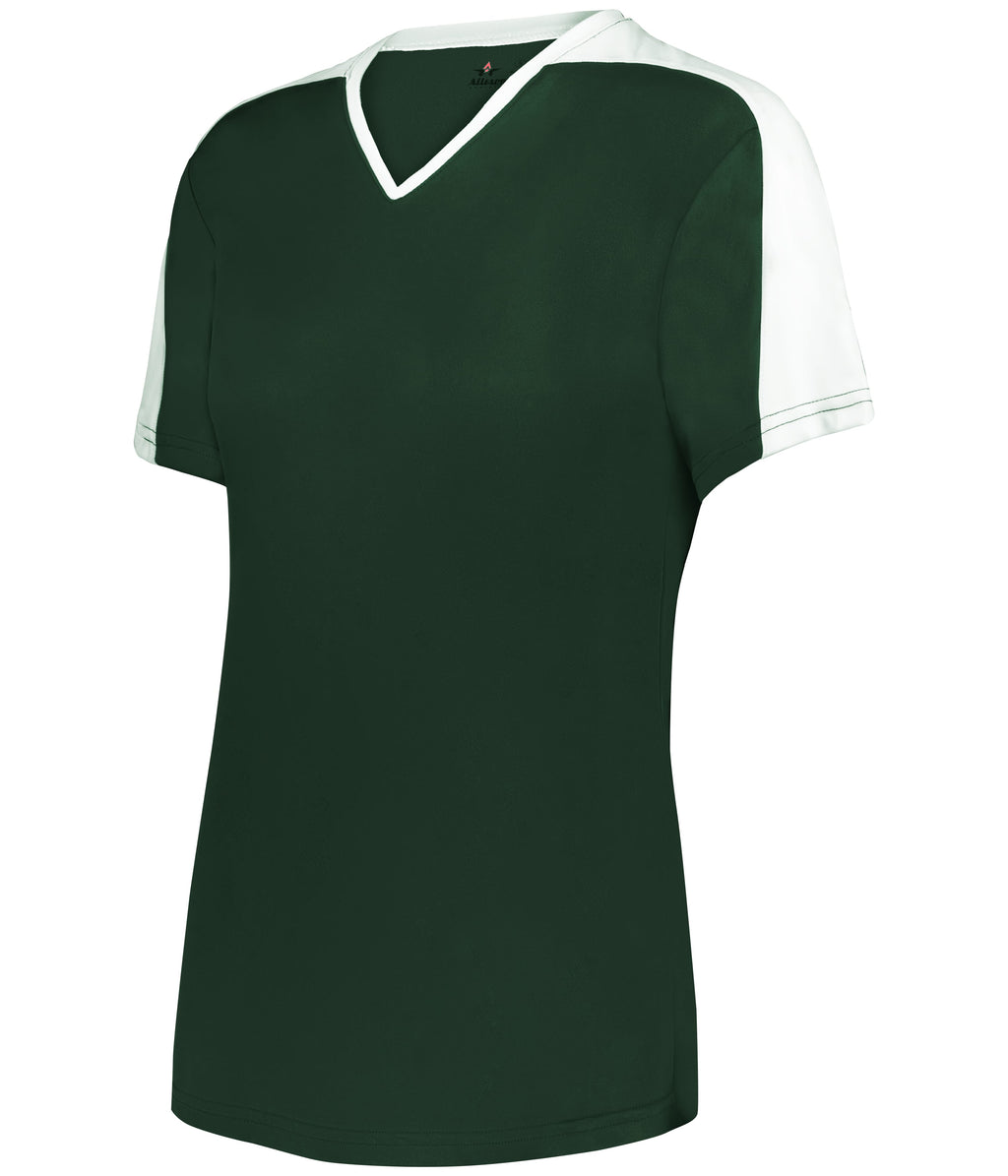WOMEN'S V-NECK SOFTBALL JERSEY - MOISTURE-WICKING
