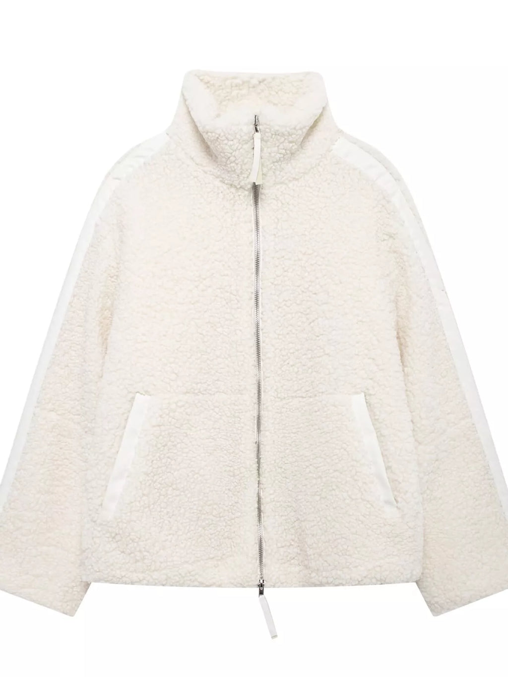 Sherpa Zip-Up Outerwear