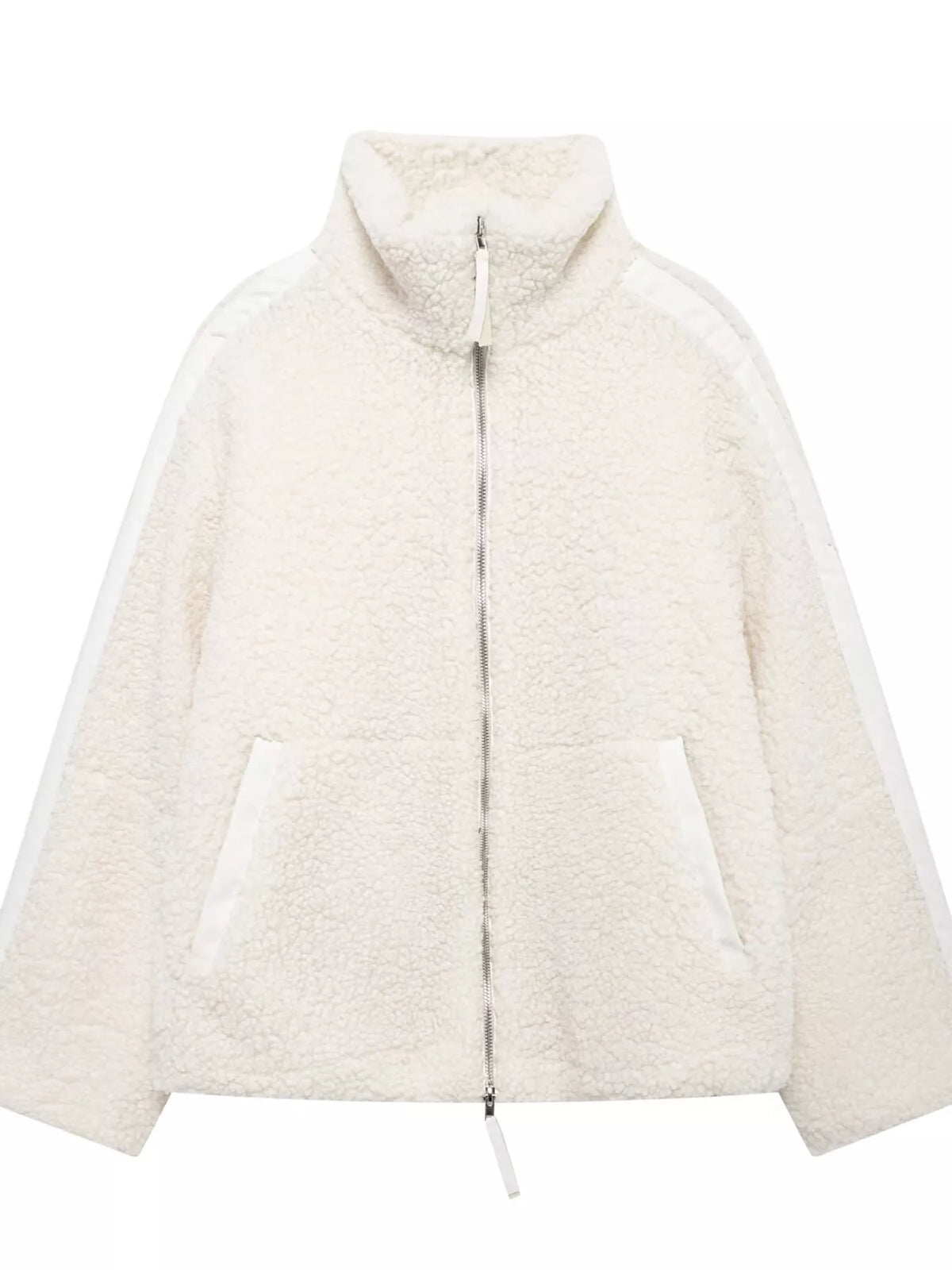 Sherpa Zip-Up Outerwear