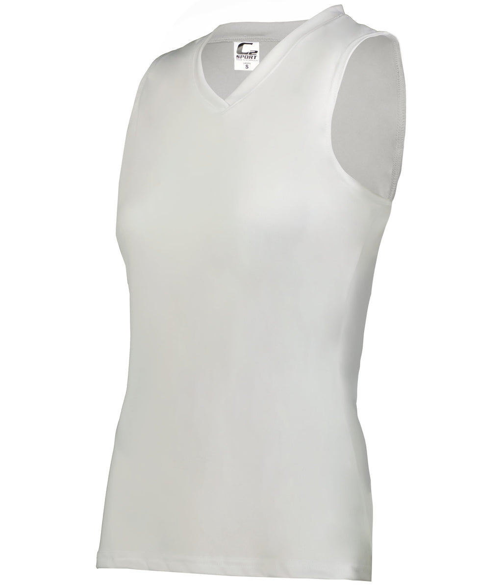 WOMEN'S C2 SLEEVELESS TANK - MOISTURE-WICKING PERFORMANCE