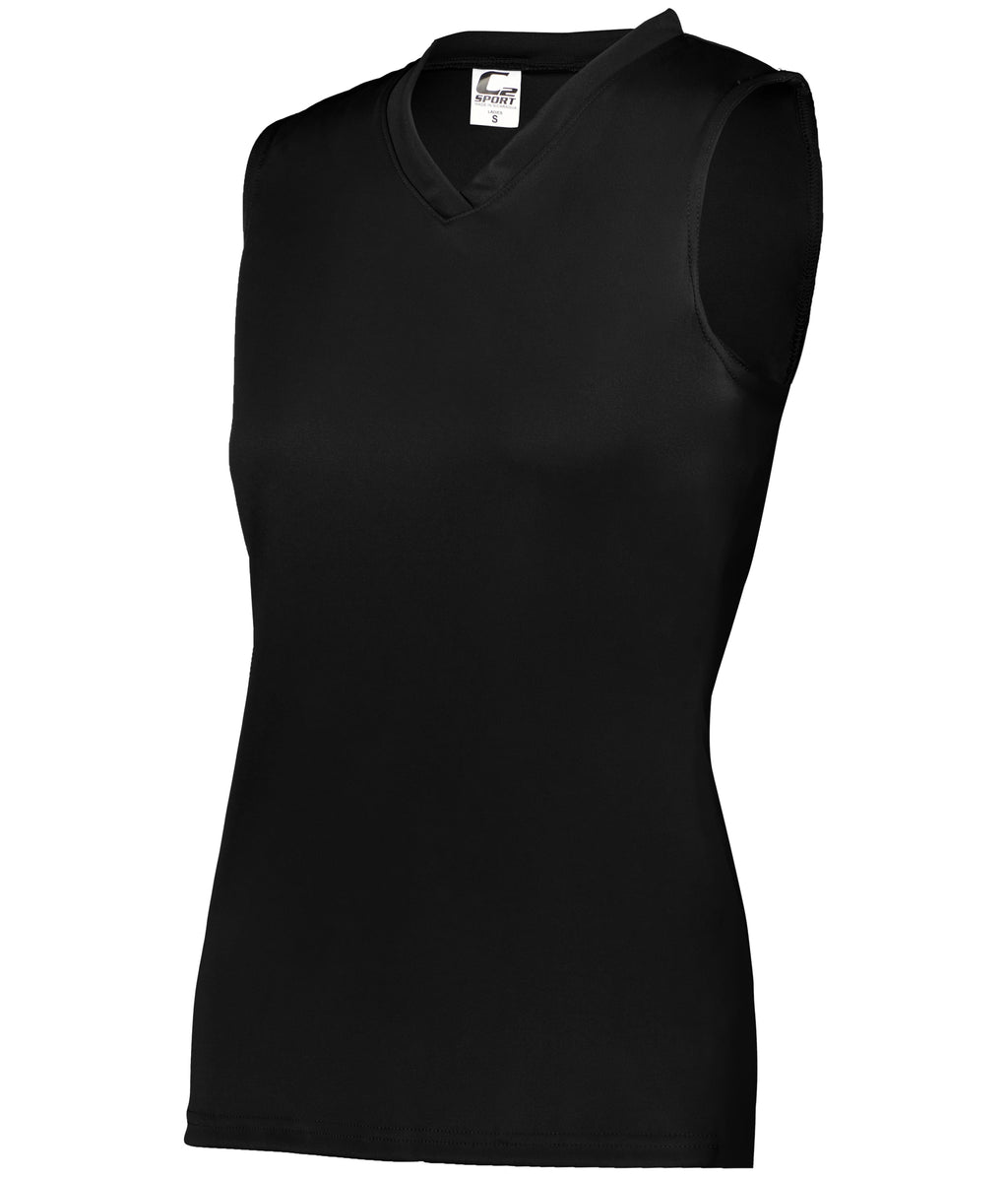 WOMEN'S C2 SLEEVELESS TANK - MOISTURE-WICKING PERFORMANCE