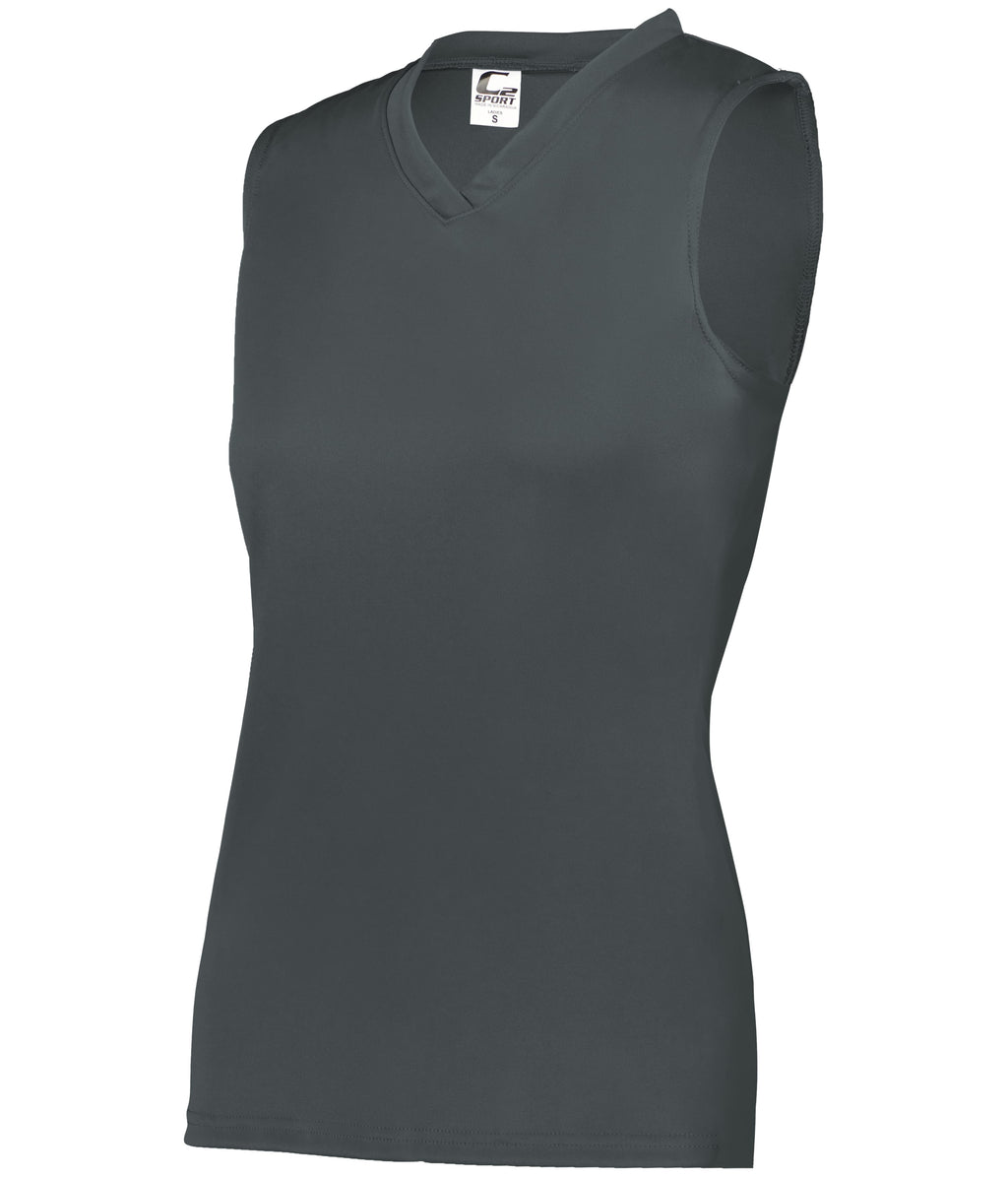 WOMEN'S C2 SLEEVELESS TANK - MOISTURE-WICKING PERFORMANCE