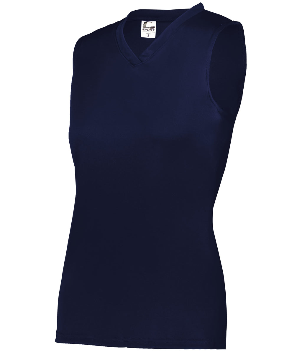 WOMEN'S C2 SLEEVELESS TANK - MOISTURE-WICKING PERFORMANCE