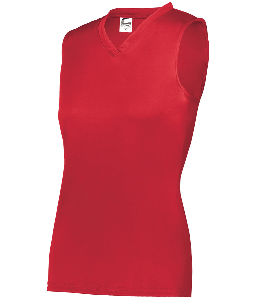 WOMEN'S C2 SLEEVELESS TANK - MOISTURE-WICKING PERFORMANCE