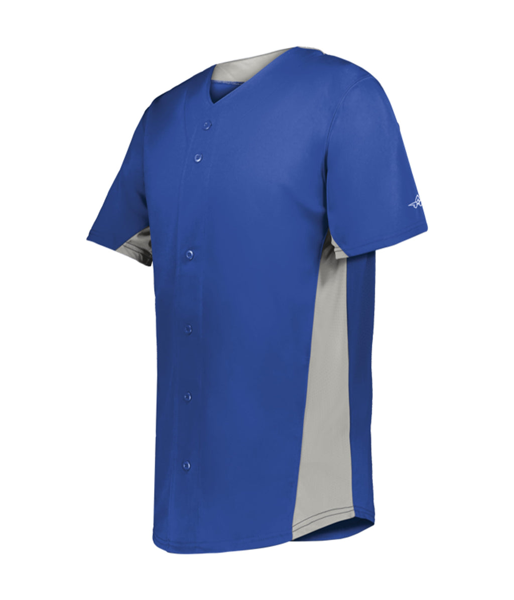CRUSH FULL-BUTTON BASEBALL JERSEY