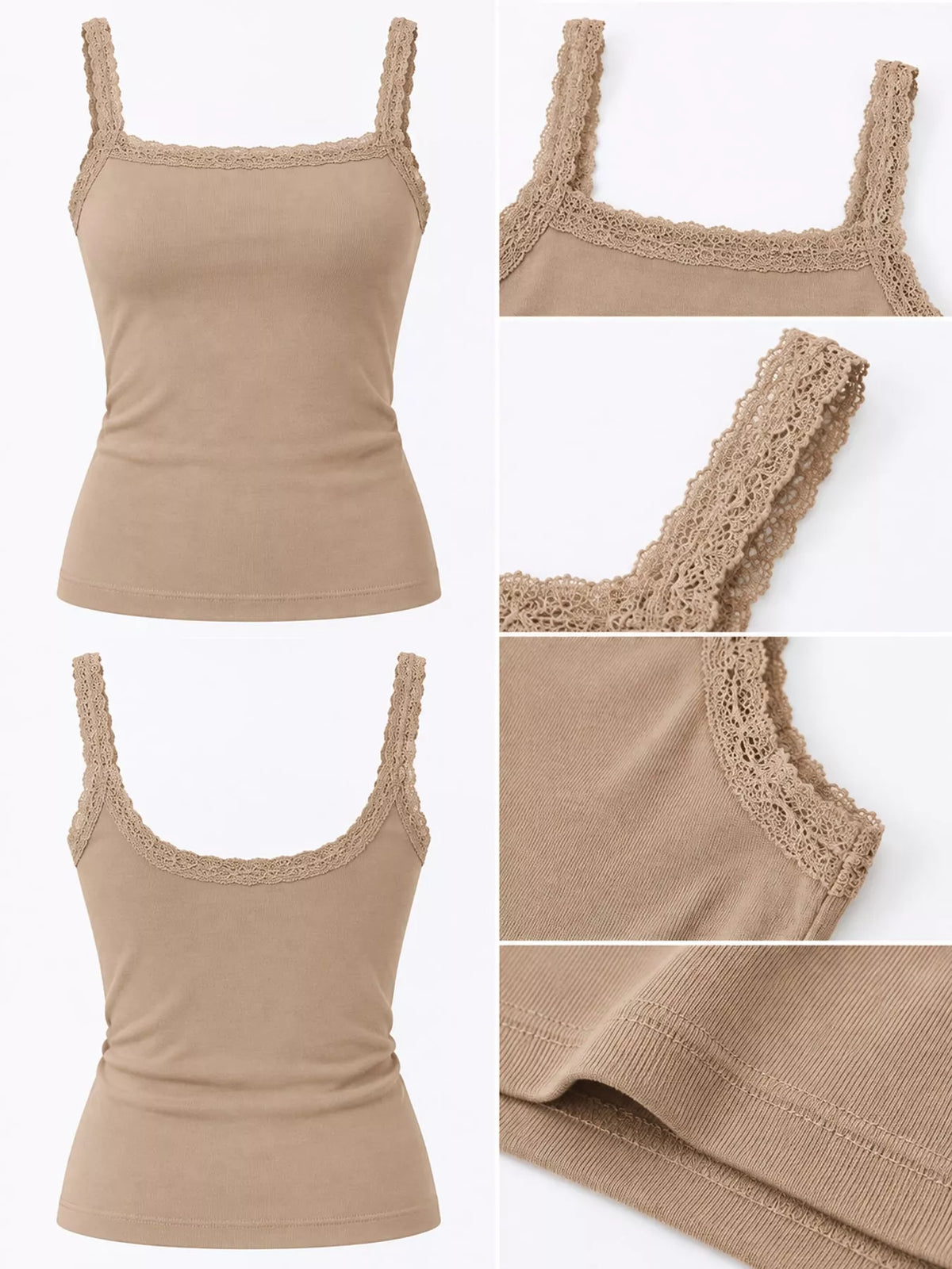 Lace Detail Cami Top