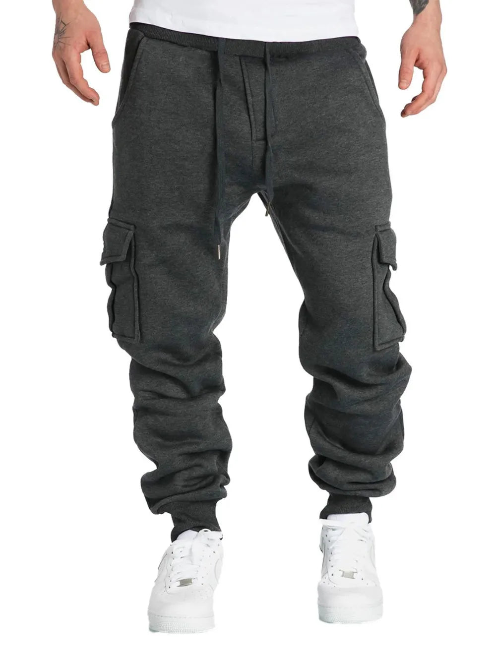 Men's Drawstring Pants with Pockets