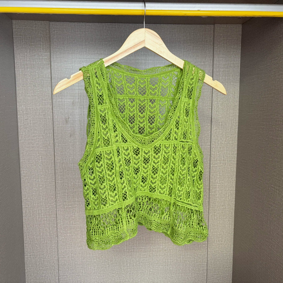 Lace Knitted Small Vest For Women