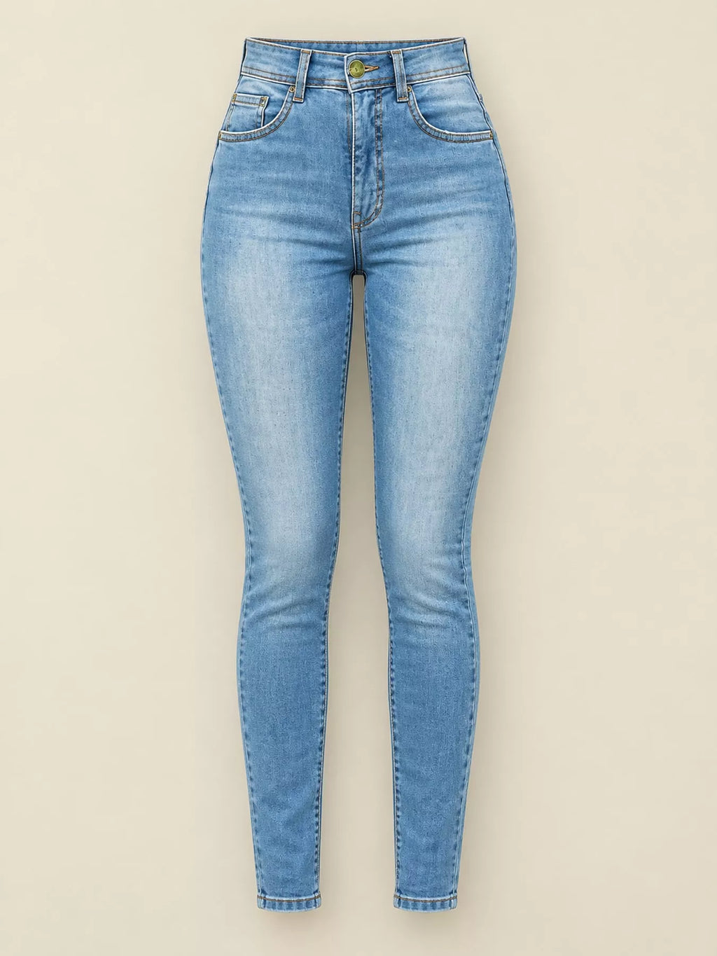 High-Waisted Sculpting Skinny Jeans