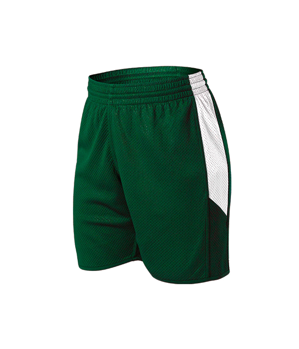 WOMEN'S SINGLE-PLY REVERSIBLE BASKETBALL SHORTS - MOISTURE-WICKING
