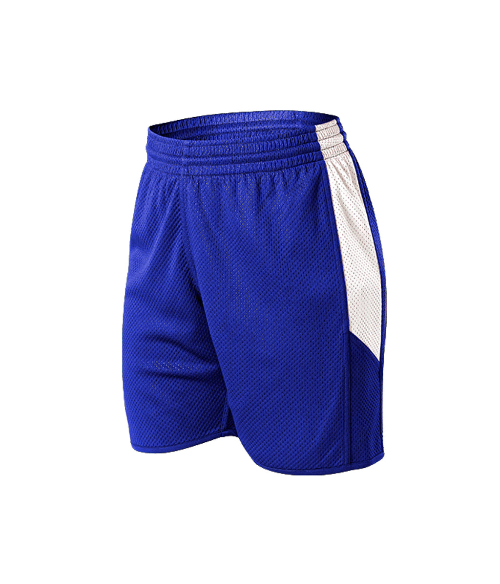 WOMEN'S SINGLE-PLY REVERSIBLE BASKETBALL SHORTS - MOISTURE-WICKING