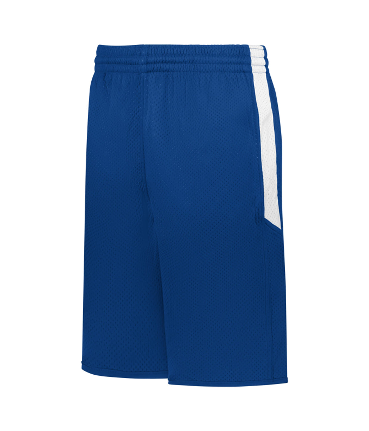 YOUTH SINGLE-PLY REVERSIBLE BASKETBALL SHORTS - MOISTURE-WICKING