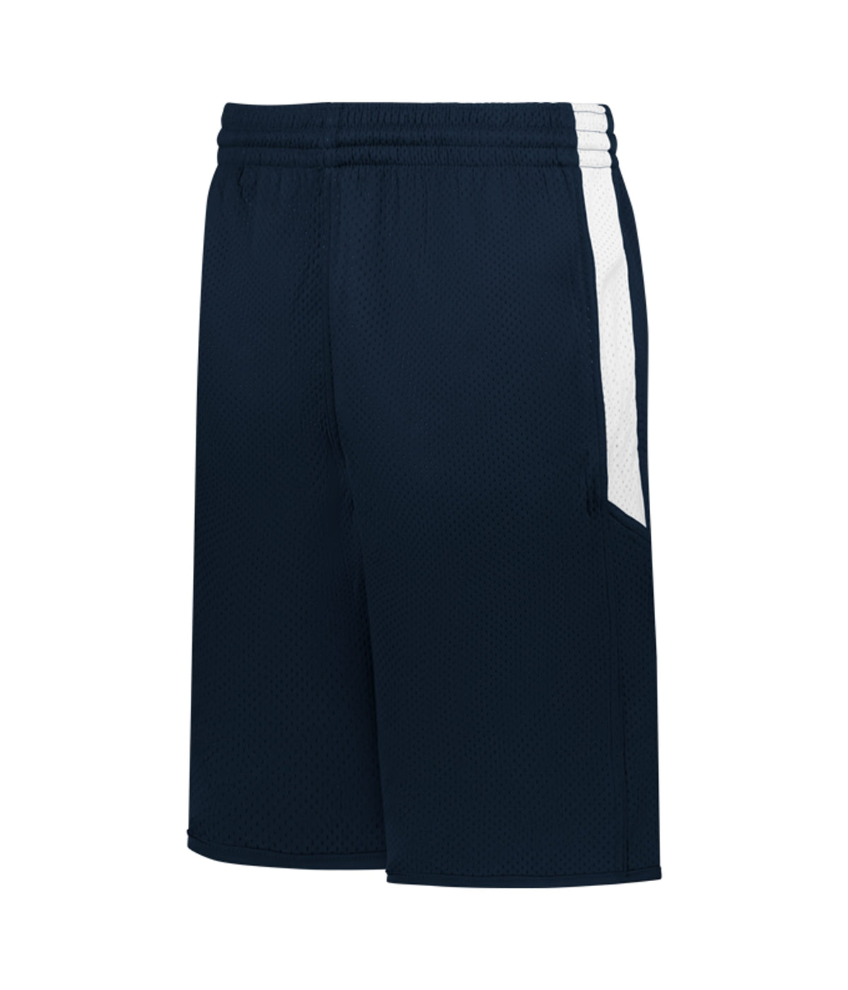 YOUTH SINGLE-PLY REVERSIBLE BASKETBALL SHORTS - MOISTURE-WICKING