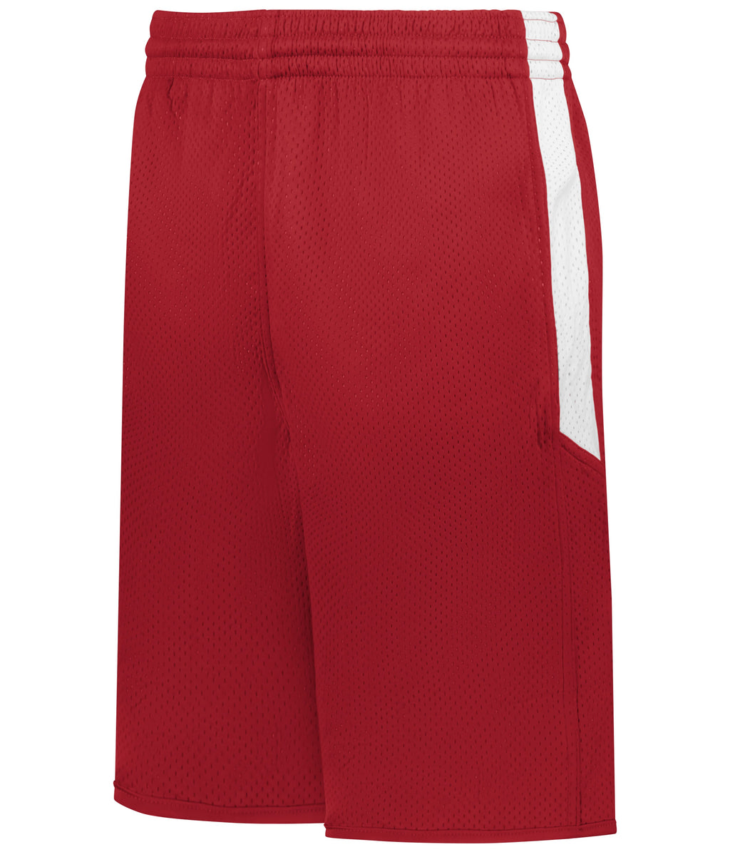 SINGLE-PLY REVERSIBLE BASKETBALL SHORTS - MOISTURE-WICKING