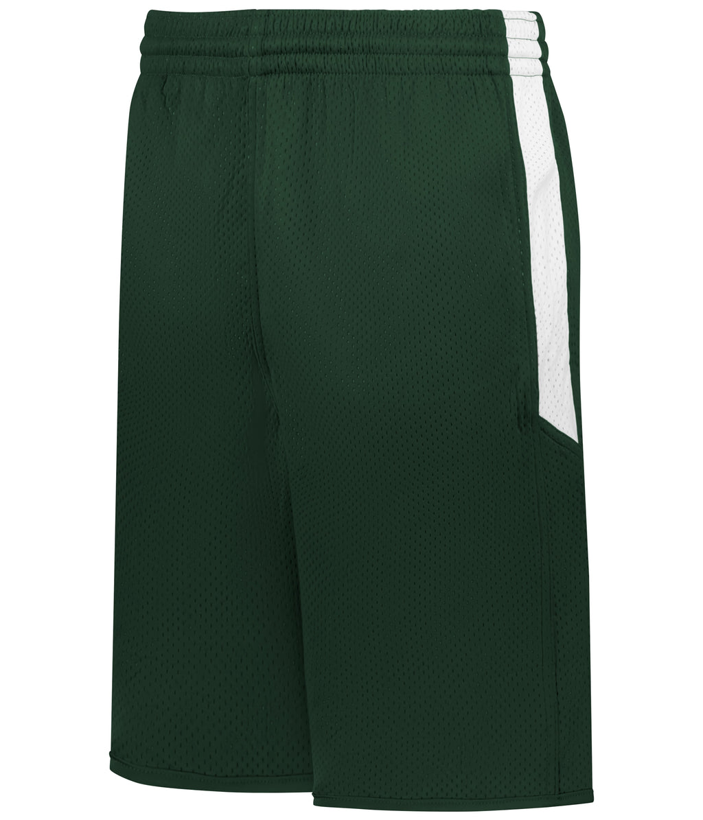 SINGLE-PLY REVERSIBLE BASKETBALL SHORTS - MOISTURE-WICKING