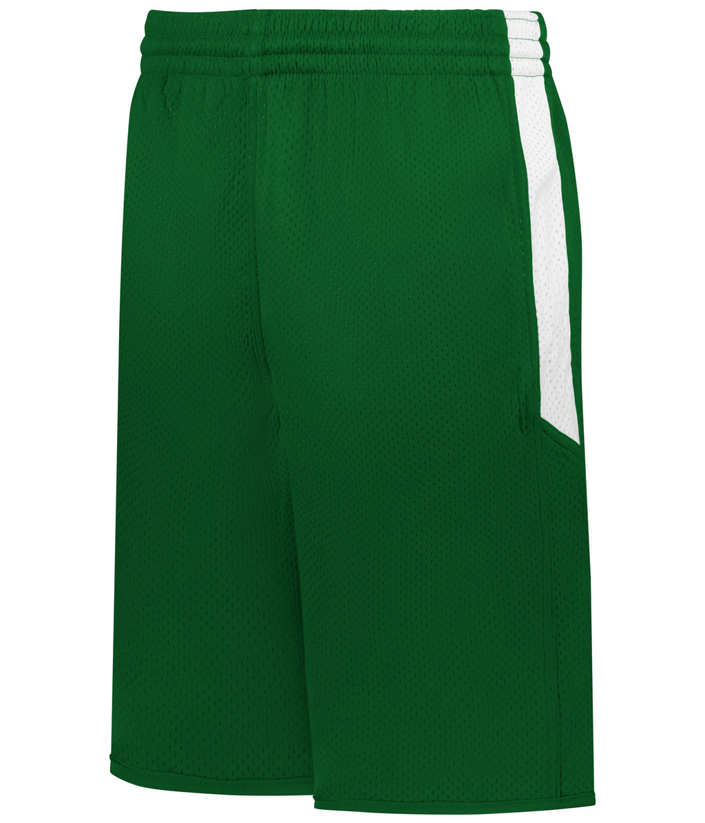SINGLE-PLY REVERSIBLE BASKETBALL SHORTS - MOISTURE-WICKING