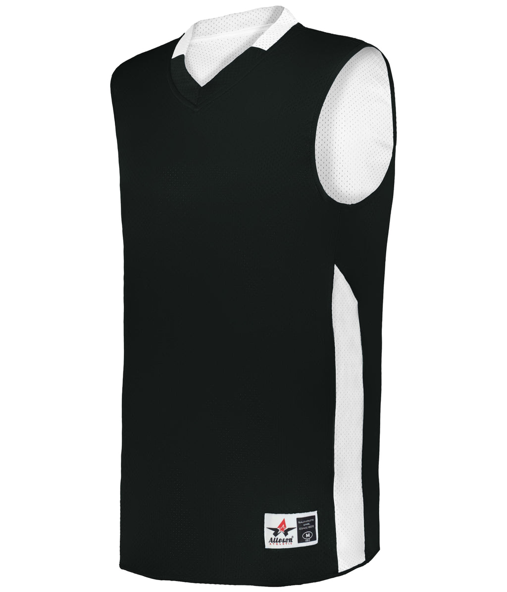 SINGLE-PLY REVERSBILE BASKETBALL JERSEY - MOISTURE-WICKING
