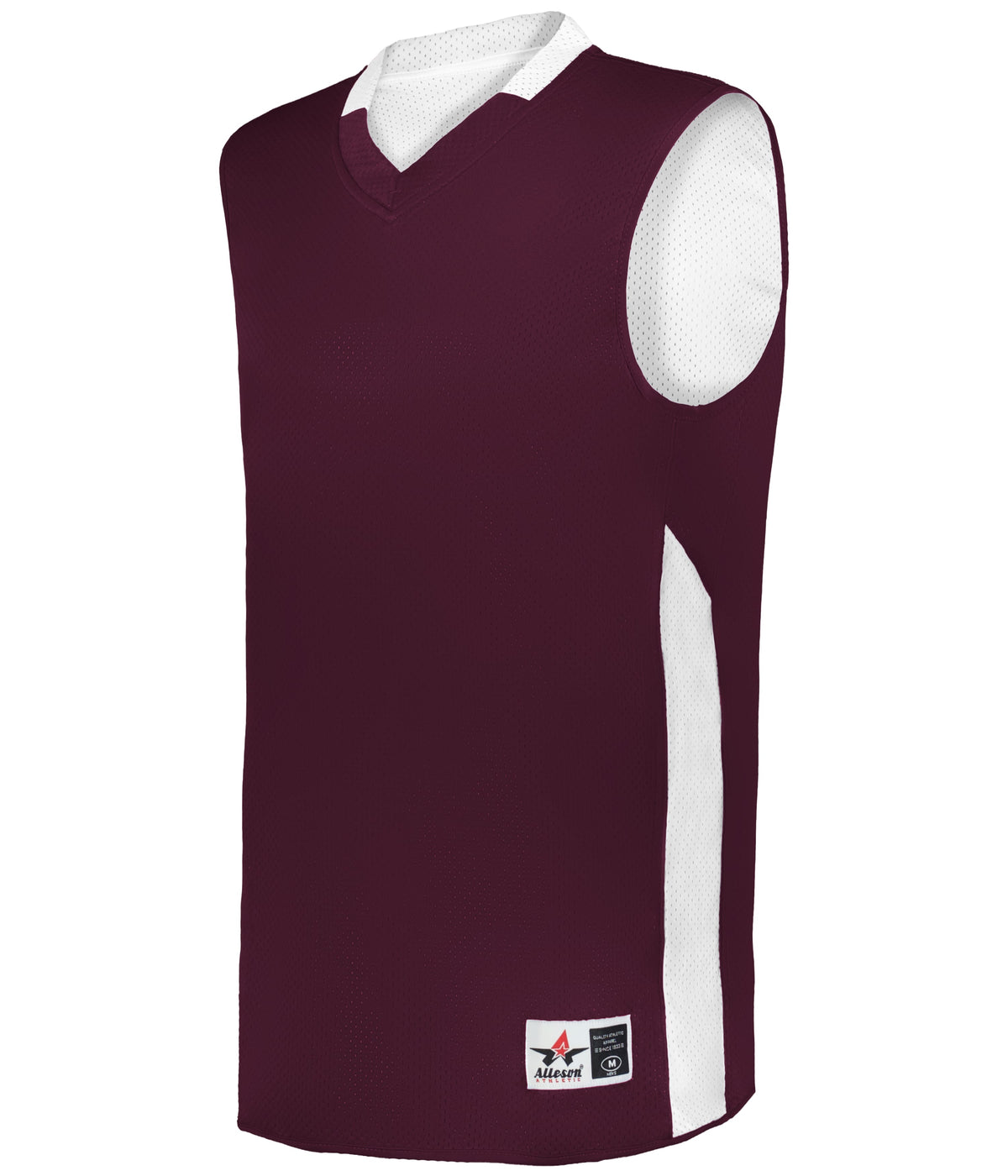 SINGLE-PLY REVERSBILE BASKETBALL JERSEY - MOISTURE-WICKING