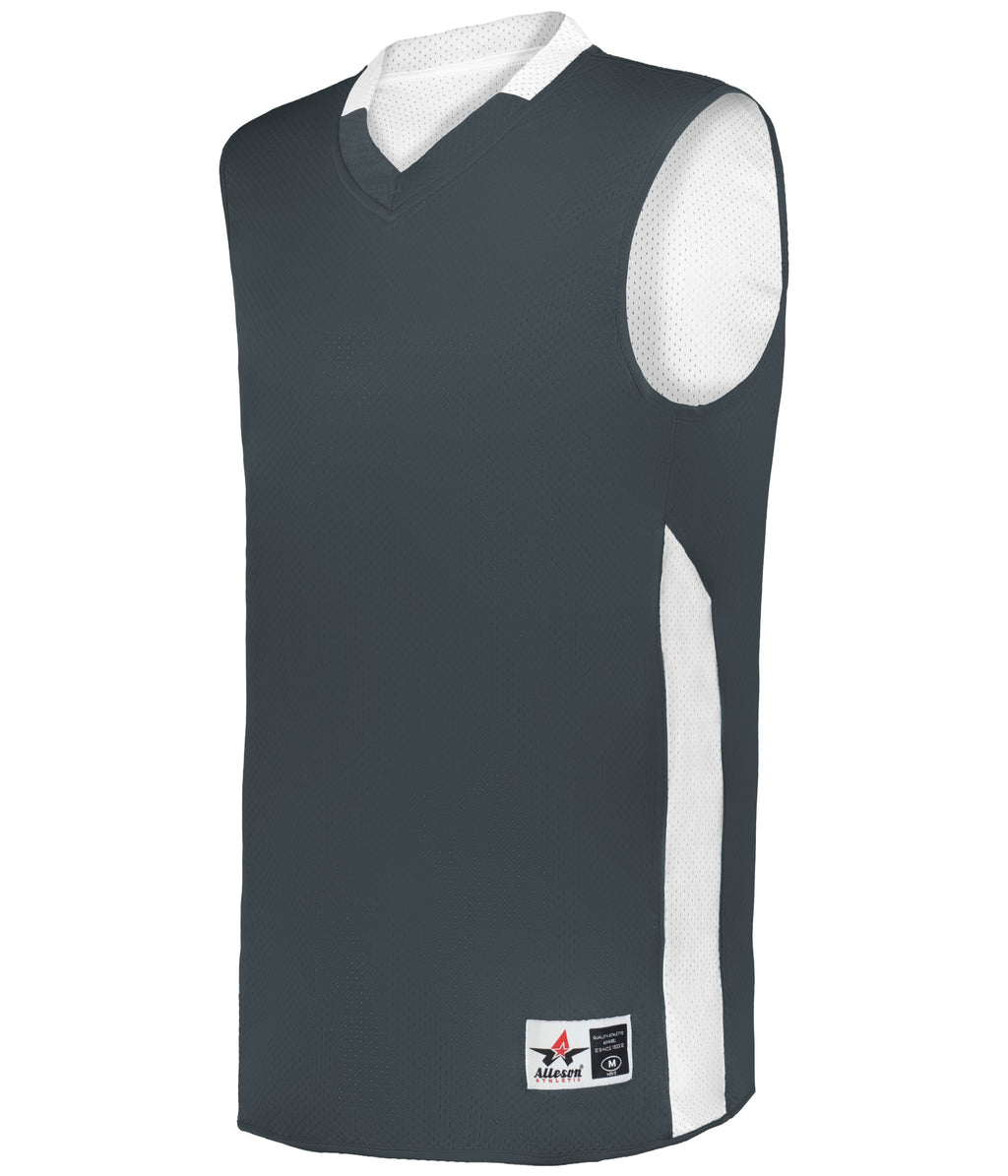 YOUTH SINGLE-PLY REVERSIBLE BASKETBALL JERSEY - MOISTURE-WICKING