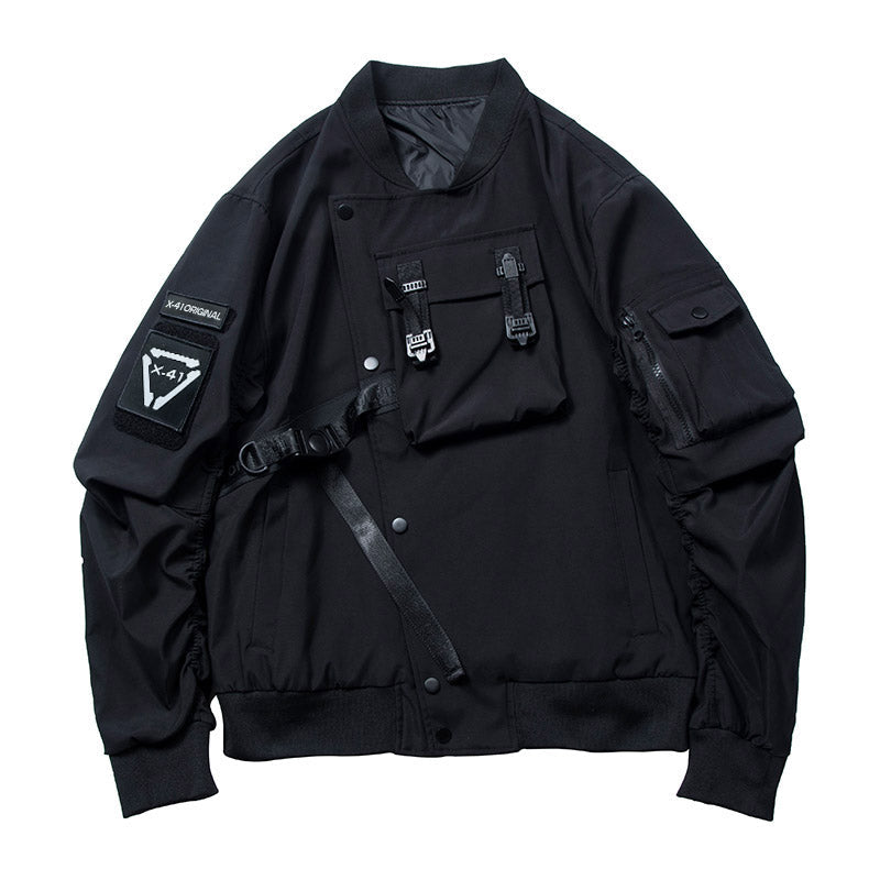 DuskJ6 Scar Slash Bomber Jacket