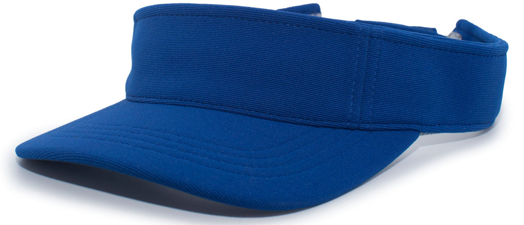 M2 PERFORMANCE HOOK-AND-LOOP VISOR - MOISTURE-WICKING ADJUSTABLE