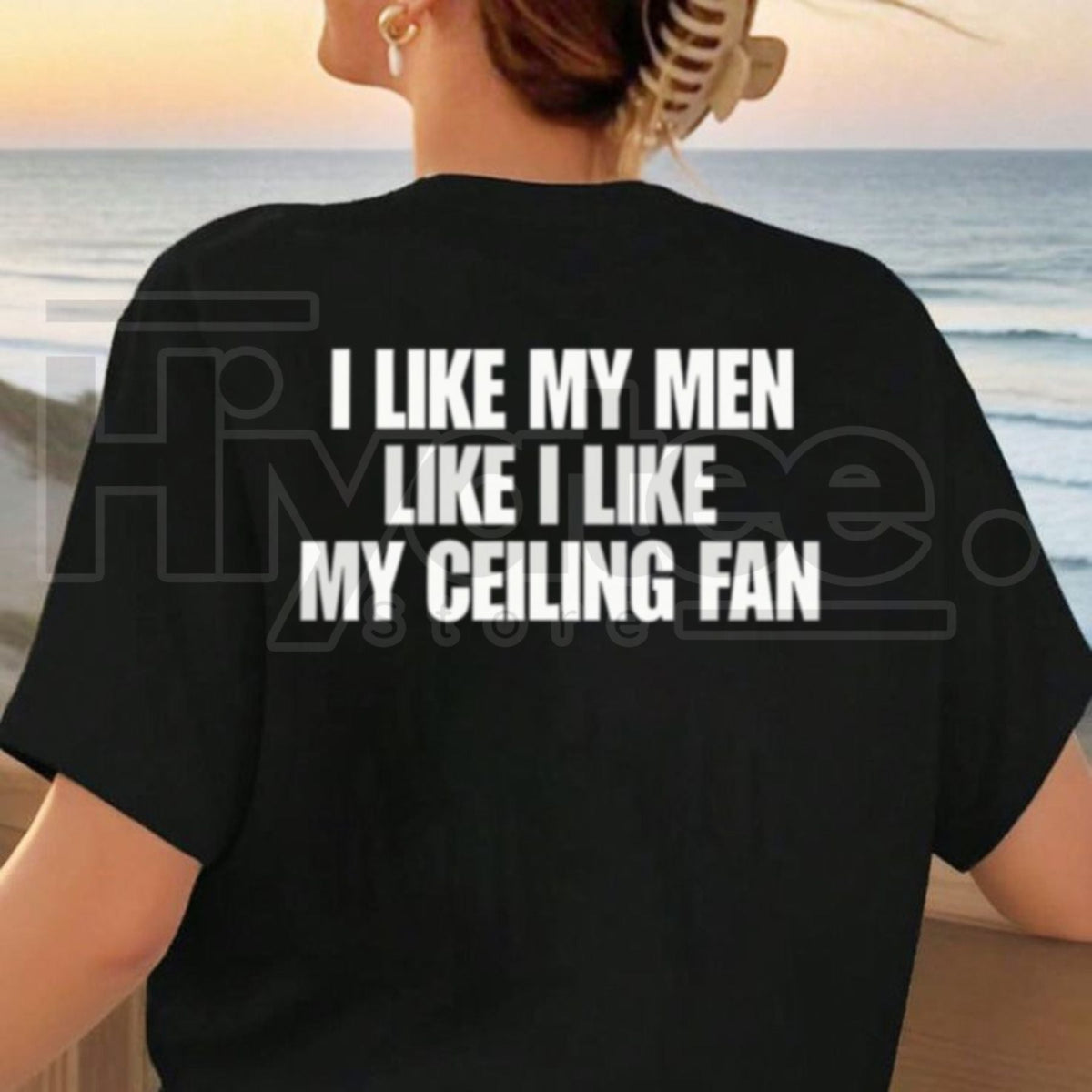 Ceiling Fan Quote T-Shirt – Funny Graphic Tee