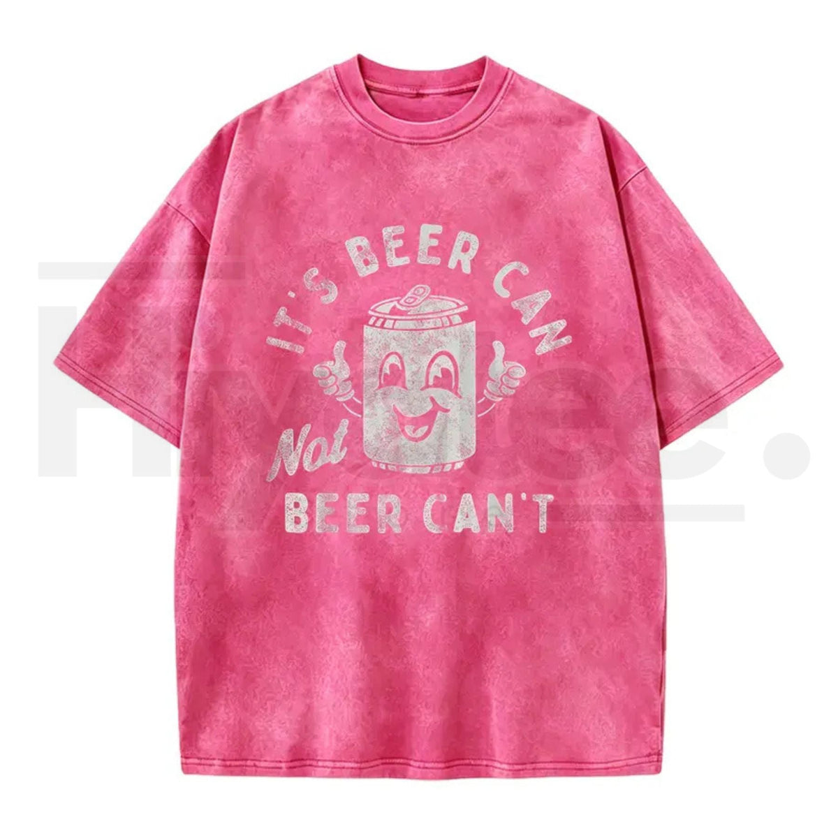 "Beer Can Not Beer Can't" Funny Pun T-Shirt – 180g Optimistic Graphic Tee