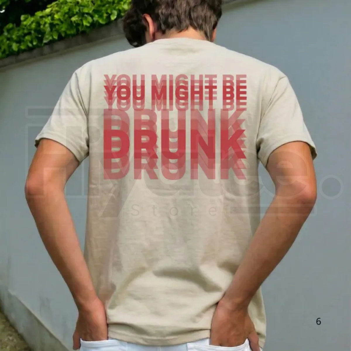 "You Might Be Drunk" – Funny Ironic Streetwear Graphic Top