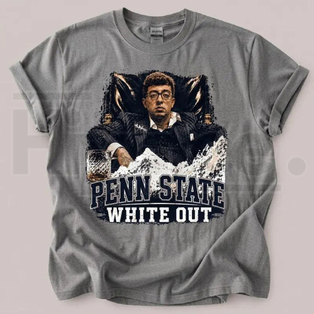 Penn State White Out T-Shirt – Nittany Lions Game Day Fan Tee