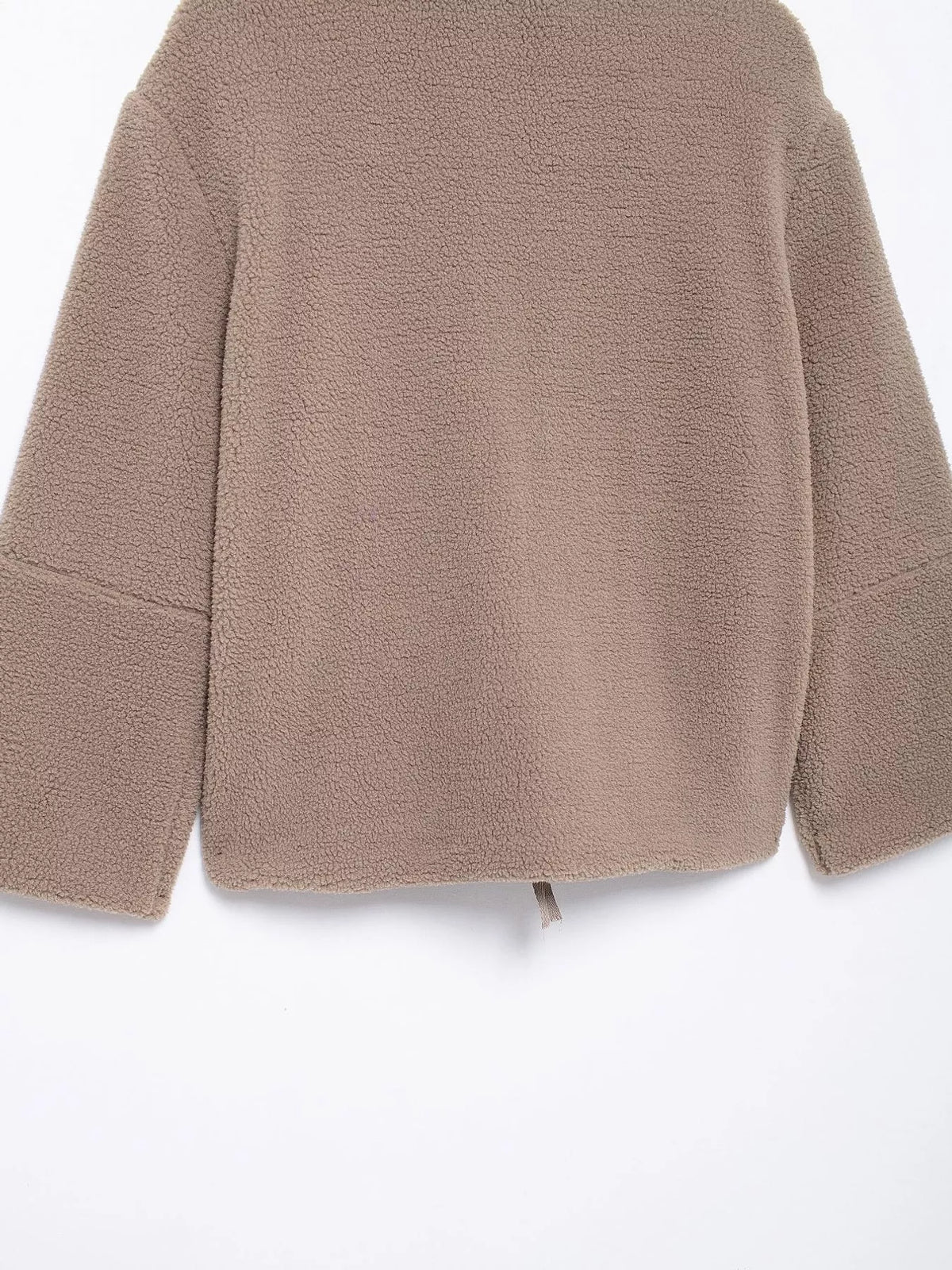 Sherpa Zip-Up Outerwear
