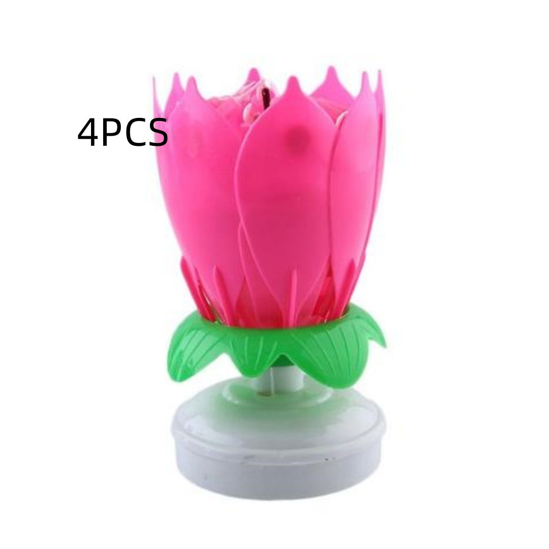 Amazing Lotus Candles