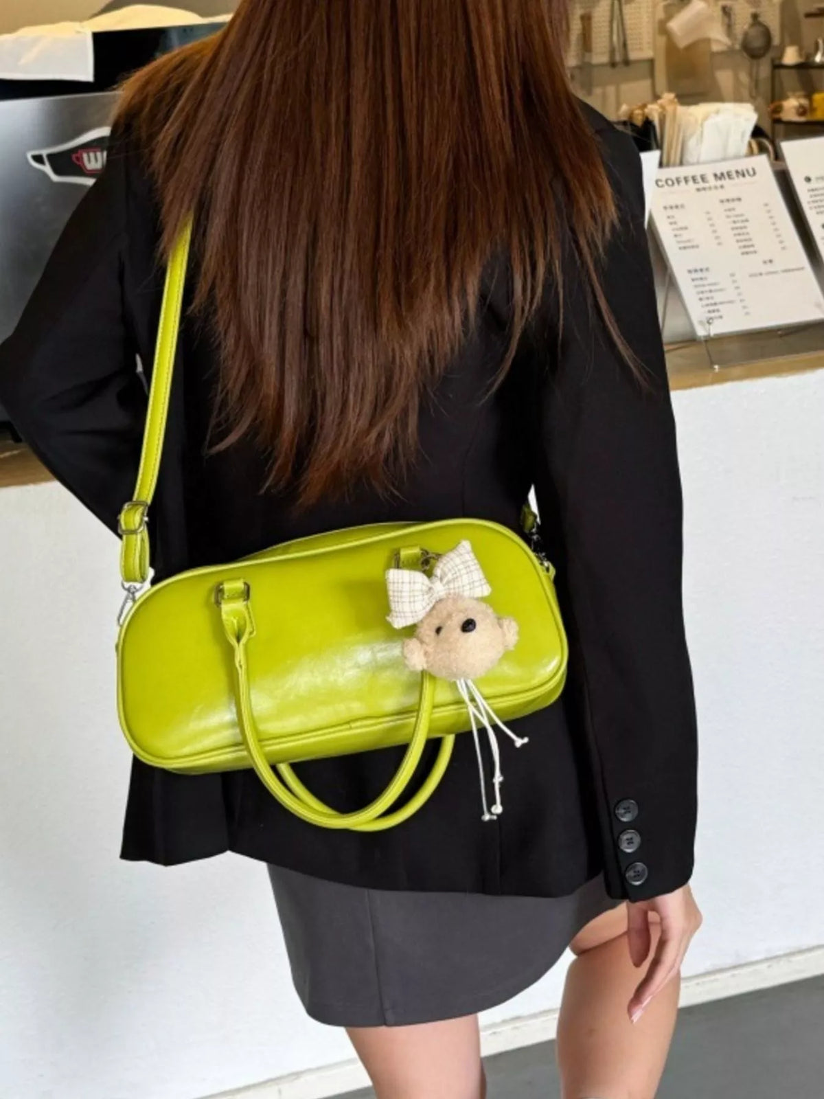 PU Leather Crossbody Bag