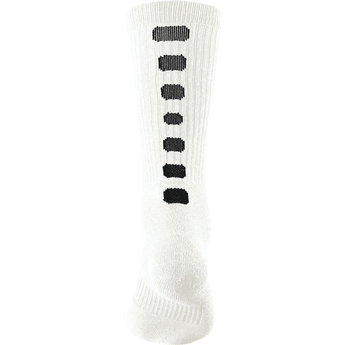 COLOR BLOCK CREW SOCKS - MOISTURE-WICKING COMPRESSION