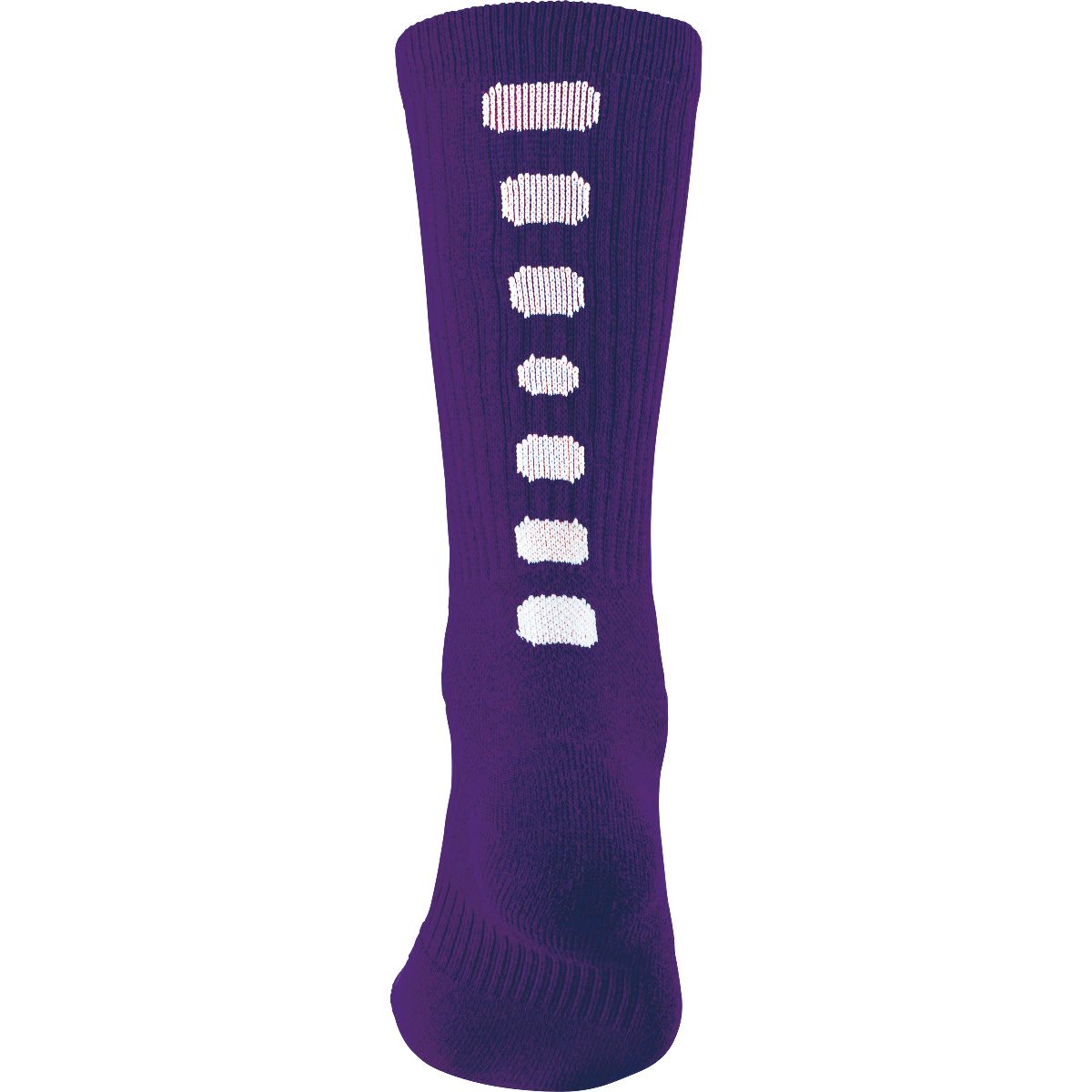 COLOR BLOCK CREW SOCKS - MOISTURE-WICKING COMPRESSION