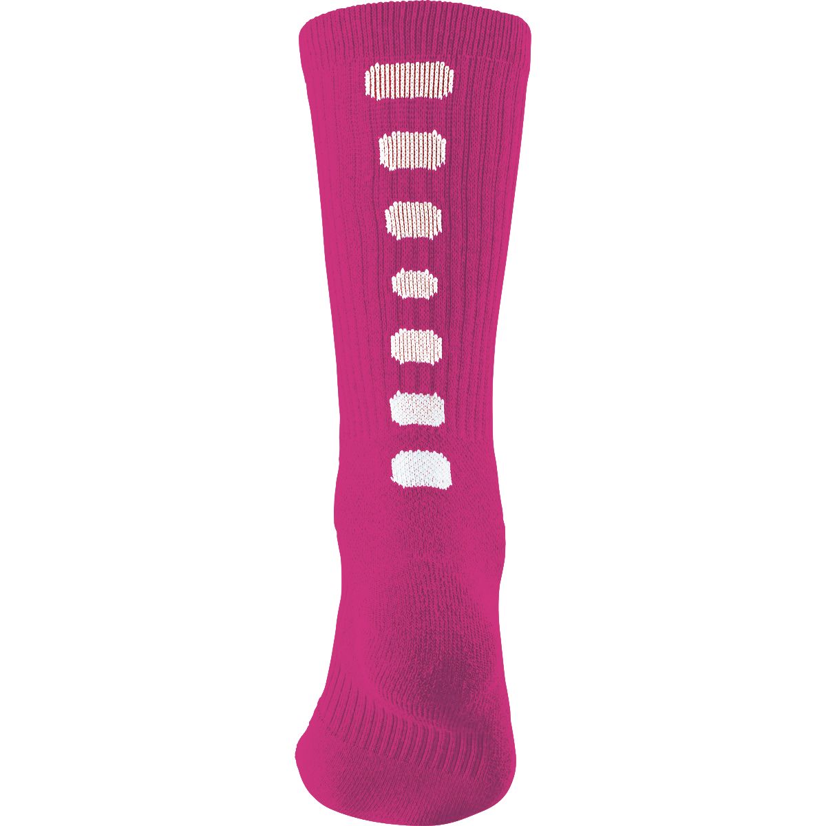 COLOR BLOCK CREW SOCKS - MOISTURE-WICKING COMPRESSION