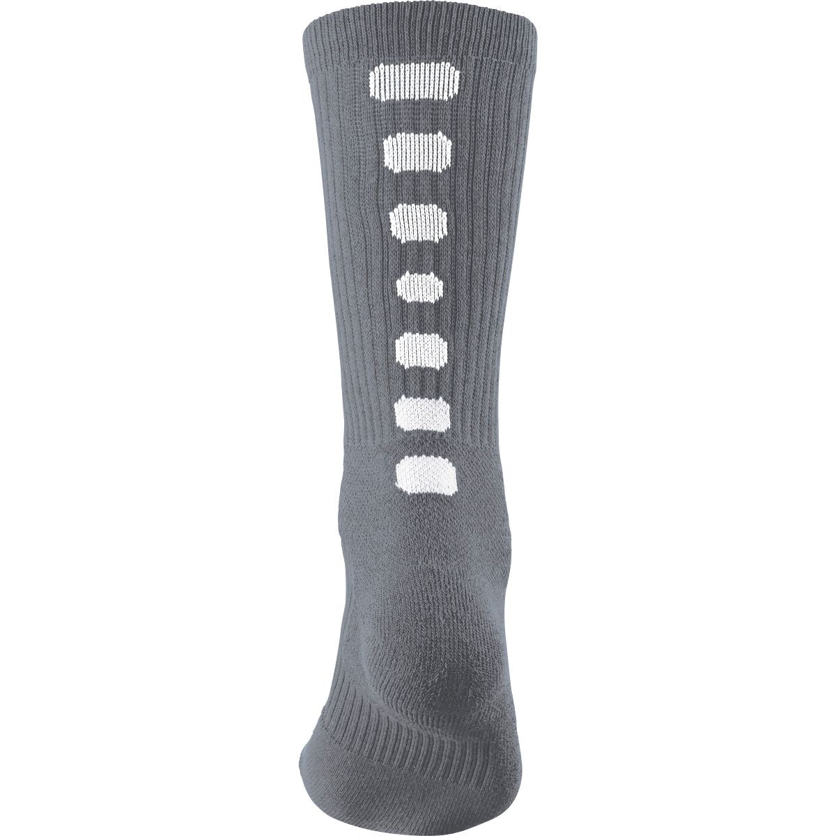 COLOR BLOCK CREW SOCKS - MOISTURE-WICKING COMPRESSION