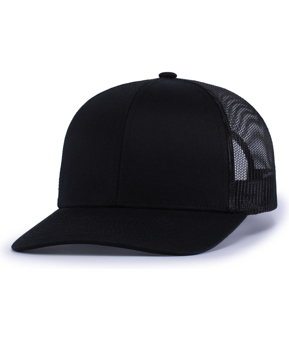 6-PANEL TRUCKER SNAPBACK CAP - ADJUSTABLE COTTON