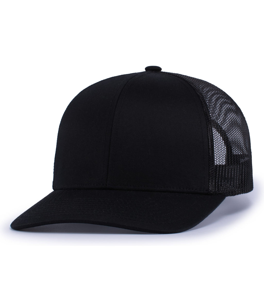 YOUTH 6-PANEL TRUCKER SNAPBACK CAP - ADJUSTABLE COTTON