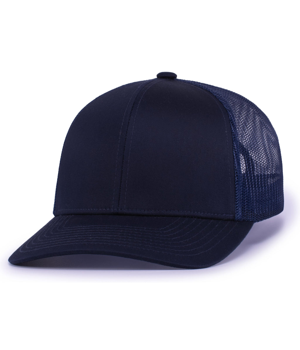 6-PANEL TRUCKER SNAPBACK CAP - ADJUSTABLE COTTON