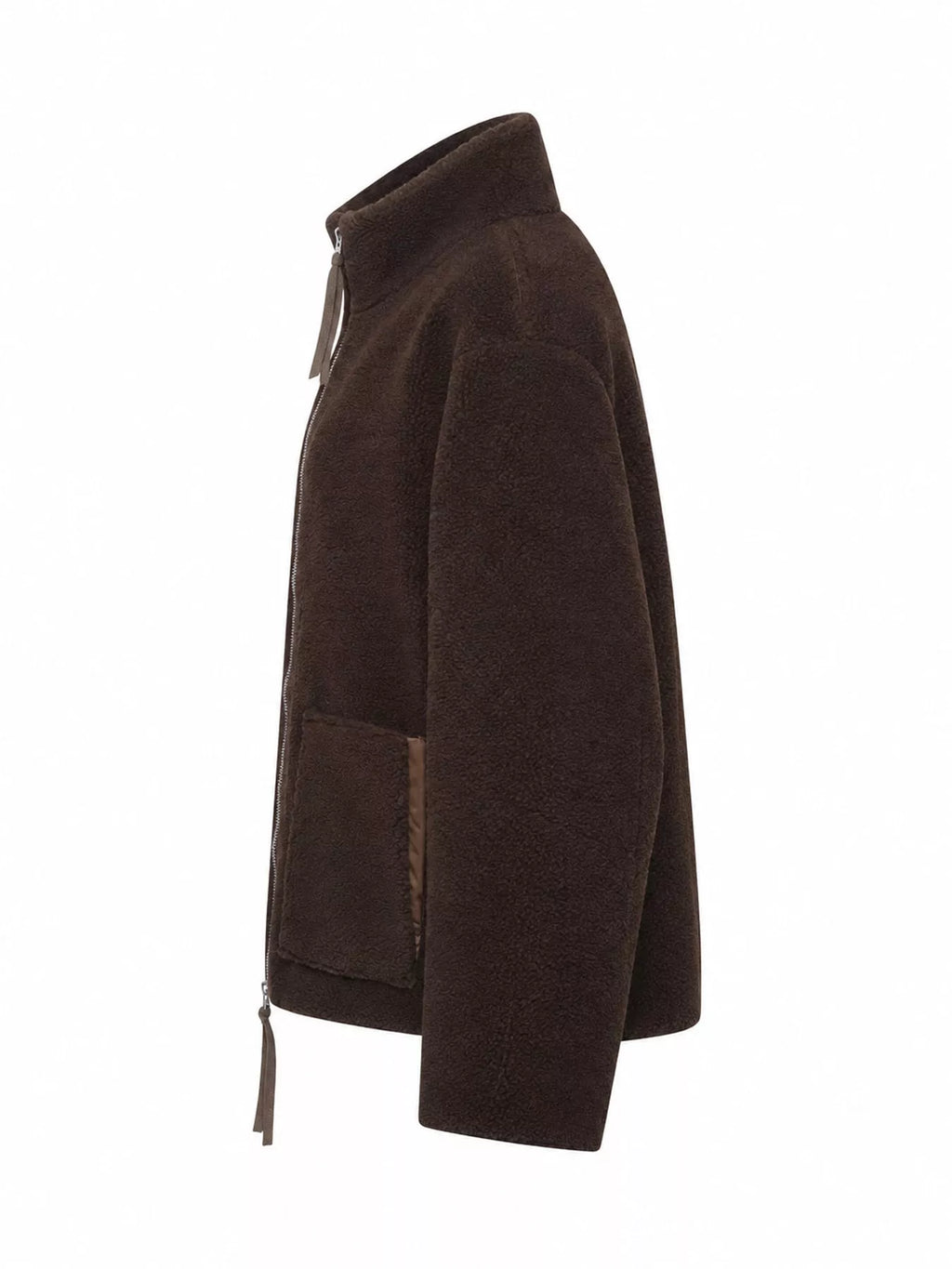 Sherpa Zip-Up Outerwear