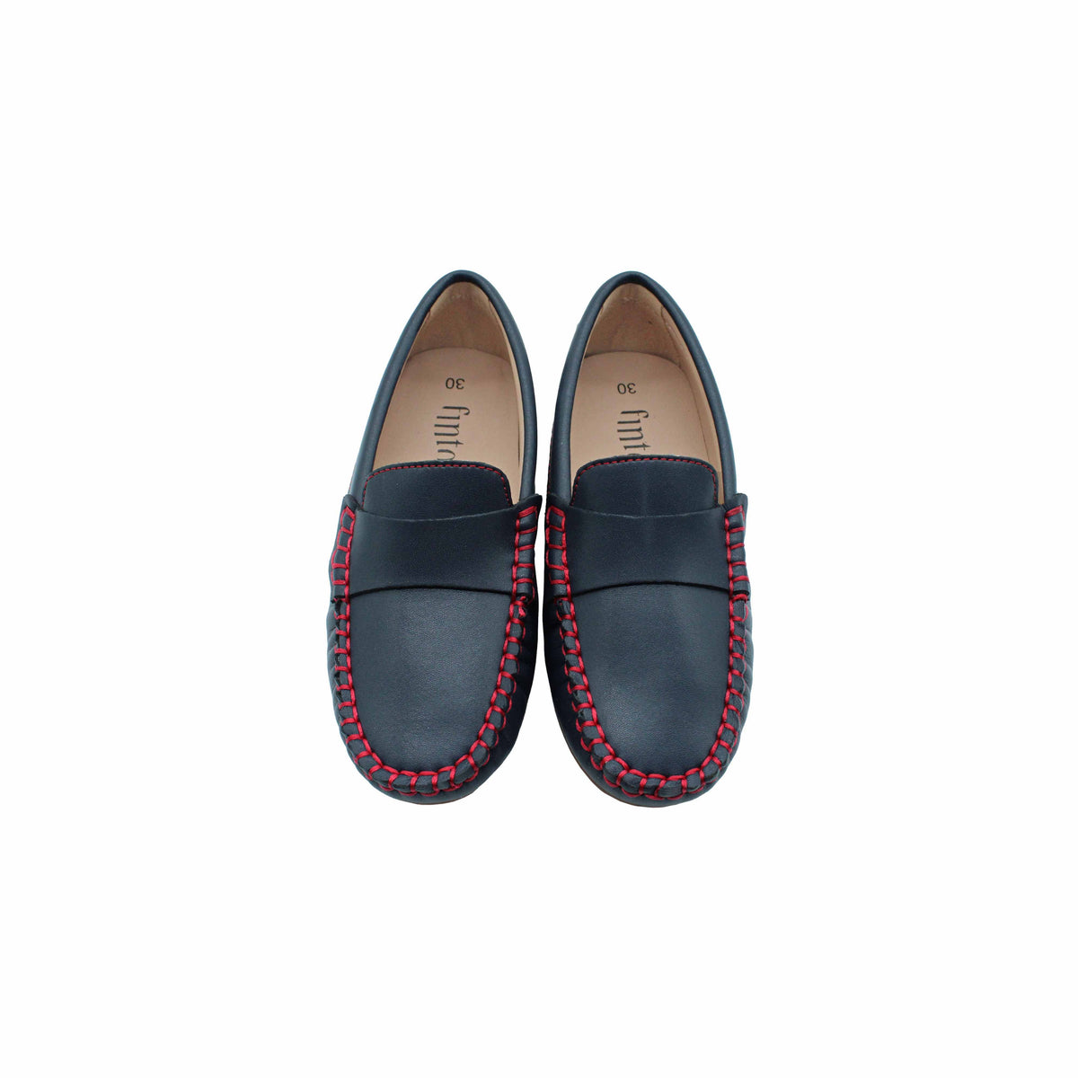 Navy Leather