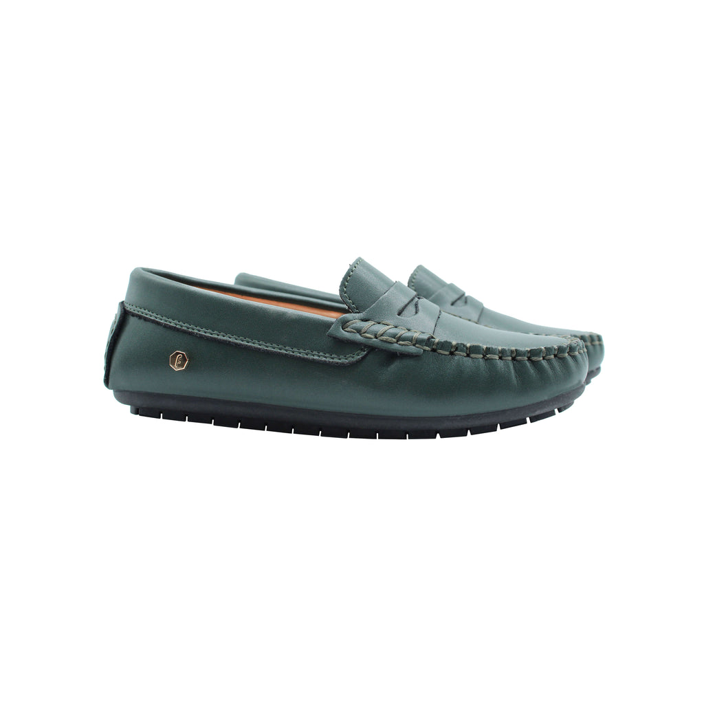 Hunter Green Leather