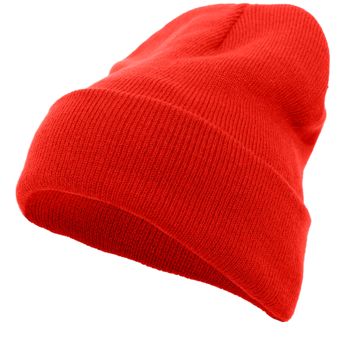 KNIT FOLD OVER BEANIE