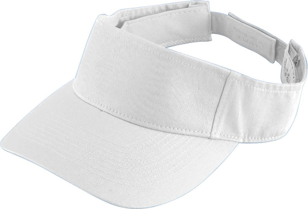 SPORT TWILL VISOR - ADJUSTABLE COTTON