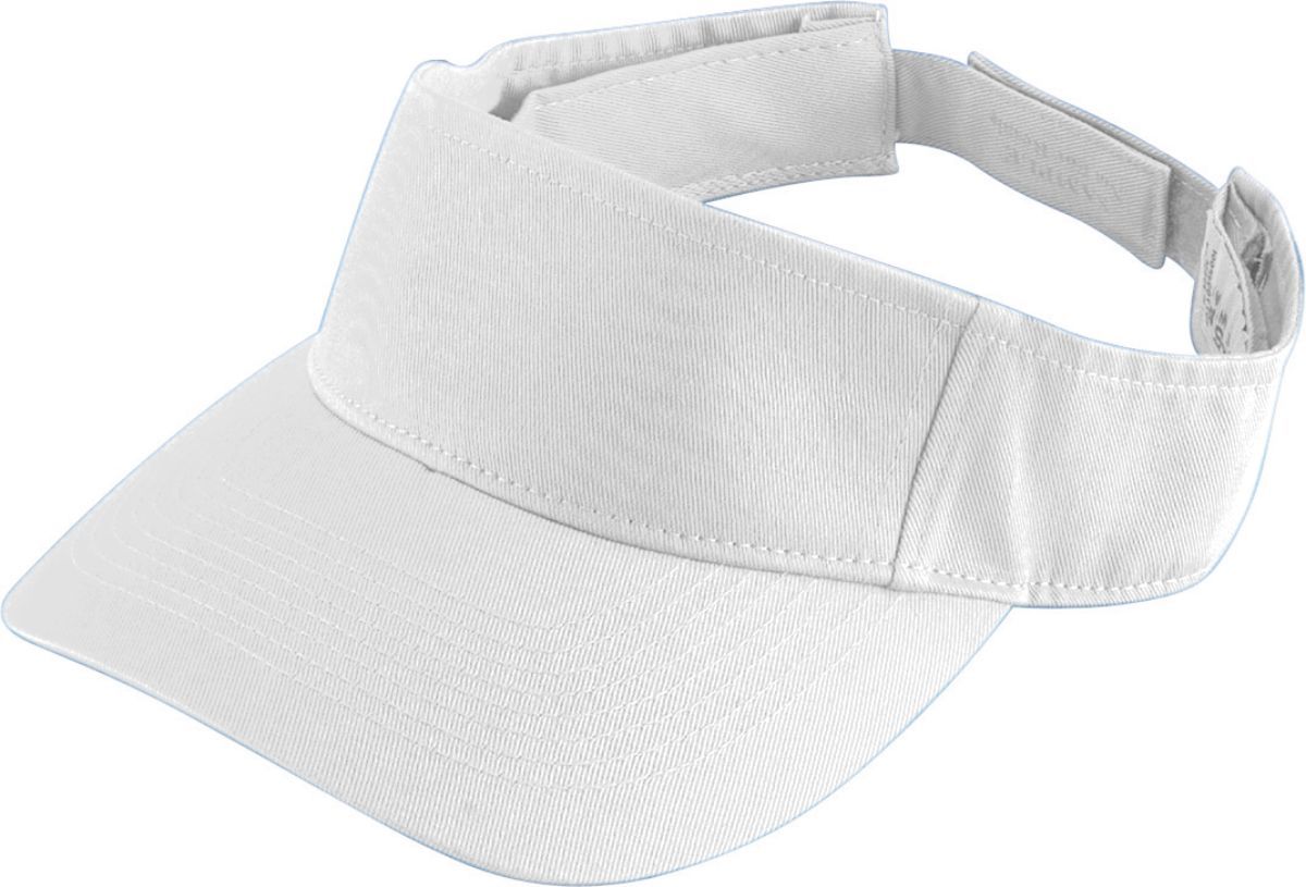 SPORT TWILL VISOR - ADJUSTABLE COTTON