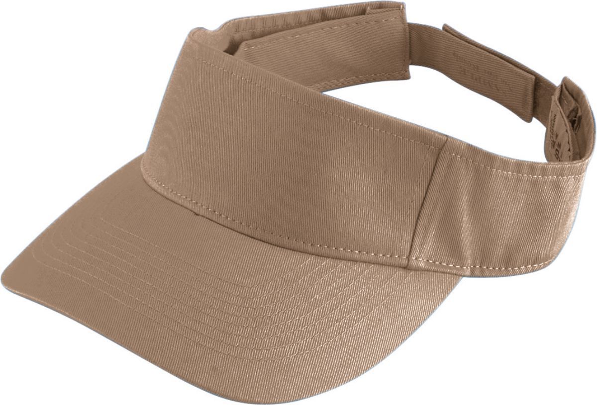 SPORT TWILL VISOR - ADJUSTABLE COTTON