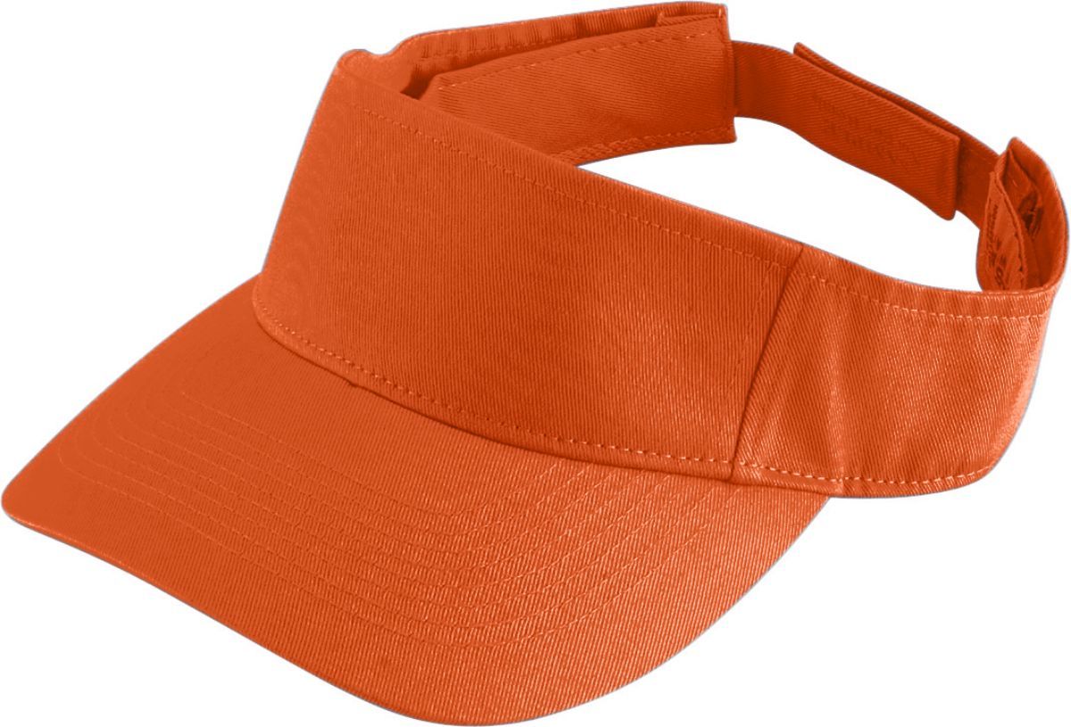 SPORT TWILL VISOR - ADJUSTABLE COTTON
