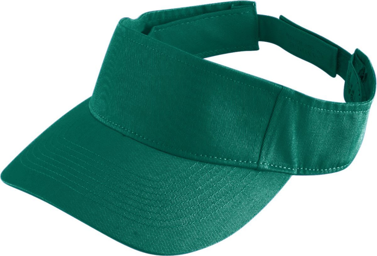 SPORT TWILL VISOR - ADJUSTABLE COTTON