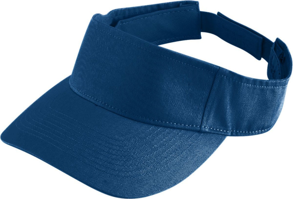 SPORT TWILL VISOR - ADJUSTABLE COTTON
